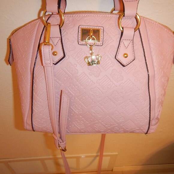 JUICY COUTURE PINK BEAUTIFUL HANDBAG CROSSBODY - Picture 8 of 16